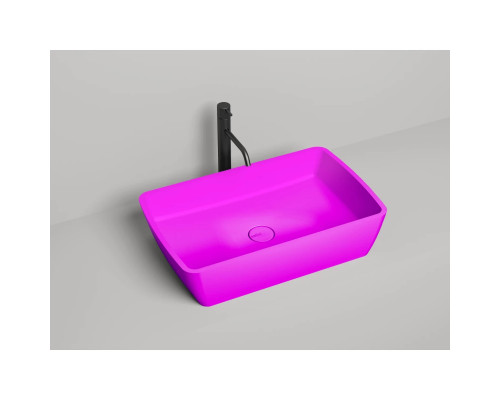 Раковина-чаша Salini S-Stone Gloria 11 1102212MF 65x40 см, накладная, покраска по RAL матовый полностью