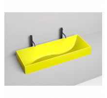 Раковина-чаша Salini S-Stone Sonata 1401201MF 119,5x45 см, накладная, покраска по RAL матовый полностью