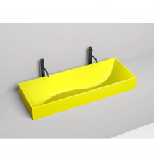 Раковина-чаша Salini S-Stone Sonata 1401201MF 119,5x45 см, накладная, покраска по RAL матовый полностью