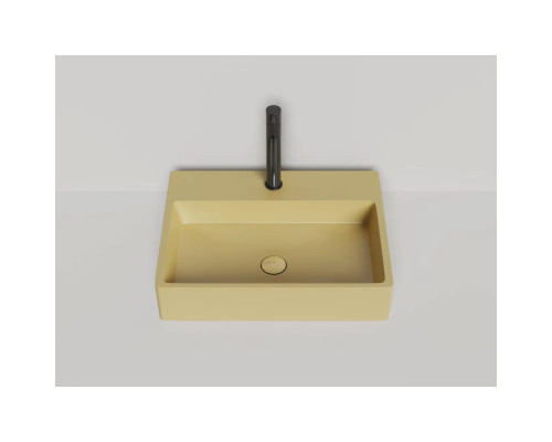 Раковина-чаша Salini S-Sense Ottavia 1103101GF 59,5x44,5 см, накладная, подвесная, покраска по RAL глянец полностью