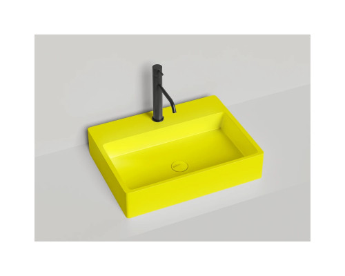 Раковина-чаша Salini S-Sense Ottavia 1103101GF 59,5x44,5 см, накладная, подвесная, покраска по RAL глянец полностью