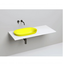 Раковина Salini S-Sense Marea 01 1802101GF 64,5x38,7 см, встраиваемая сверху, покраска по RAL глянец полностью