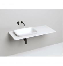 Раковина Salini S-Sense Marea 02 1802102G 59,8x39,8 см, встраиваемая сверху, белый глянец