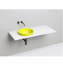 Раковина Salini S-Stone Marea 03 1802203MF 41,5x41,5 см, встраиваемая сверху, покраска по RAL матовый полностью