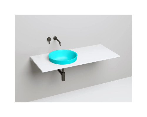 Раковина Salini S-Stone Marea 03 1802203MF 41,5x41,5 см, встраиваемая сверху, покраска по RAL матовый полностью