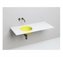 Раковина Salini S-Stone Marea 04 1802204MF 42x42 см, встраиваемая снизу, покраска по RAL матовый полностью