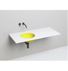 Раковина Salini S-Stone Marea 04 1802204MF 42x42 см, встраиваемая снизу, покраска по RAL матовый полностью