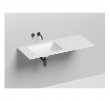 Раковина Salini S-Sense Marea 06 1802106G 55x40 см, встраиваемая снизу, белый глянец