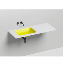 Раковина Salini S-Sense Marea 06 1802106GF 55x40 см, встраиваемая снизу, покраска по RAL глянец полностью