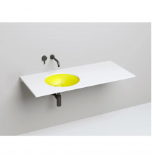 Раковина Salini S-Stone Marea 08 1802208MF 42x42 см, встраиваемая снизу, покраска по RAL матовый полностью