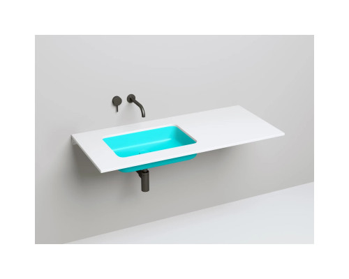 Раковина Salini S-Stone Marea 09 1802209MF 54,5x38 см, встраиваемая снизу, покраска по RAL матовый полностью