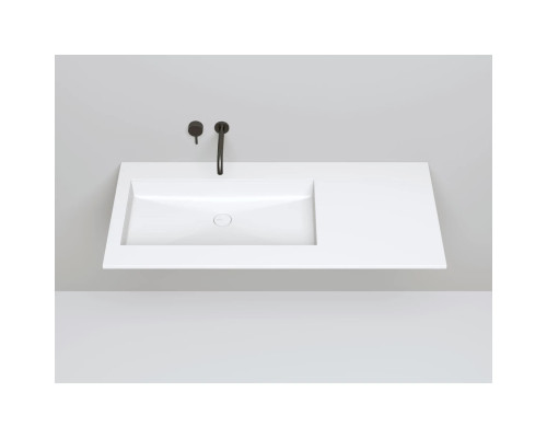 Раковина Salini S-Sense Marea 10 1802110G 74,7x40 см, встраиваемая снизу, белый глянец