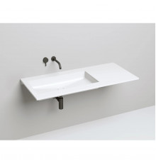 Раковина Salini S-Sense Marea 10 1802110G 74,7x40 см, встраиваемая снизу, белый глянец