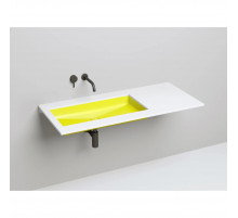 Раковина Salini S-Stone Marea 10 1802210MF 74,7x40 см, встраиваемая снизу, покраска по RAL матовый полностью