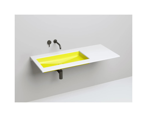 Раковина Salini S-Stone Marea 10 1802210MF 74,7x40 см, встраиваемая снизу, покраска по RAL матовый полностью