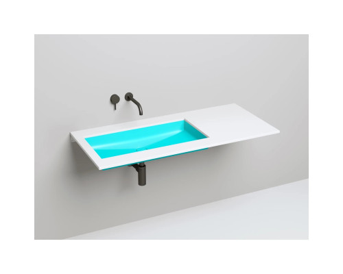 Раковина Salini S-Stone Marea 10 1802210MF 74,7x40 см, встраиваемая снизу, покраска по RAL матовый полностью