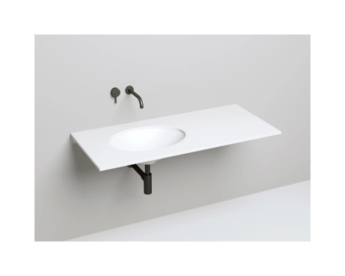 Раковина Salini S-Sense Marea 11 1802111G 55x40 см, встраиваемая снизу, белый глянец