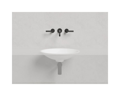 Раковина Salini S-Sense Marea 11 1802111G 55x40 см, встраиваемая снизу, белый глянец