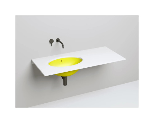 Раковина Salini S-Sense Marea 12 1101109GF 54,5x37,5 см, встраиваемая снизу, покраска по RAL глянец полностью