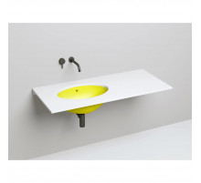 Раковина Salini S-Stone Marea 12 1101209MF 54,5x37,5 см, встраиваемая снизу, покраска по RAL матовый полностью