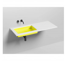 Раковина Salini S-Stone Marea 12 1802214MF 60x40 см, встраиваемая снизу, покраска по RAL матовый полностью