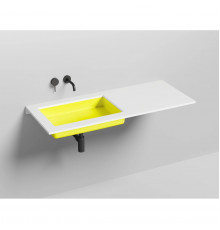 Раковина Salini S-Stone Marea 12 1802214MF 60x40 см, встраиваемая снизу, покраска по RAL матовый полностью