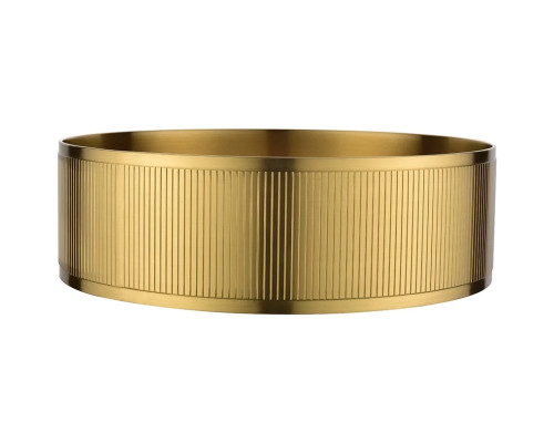 Раковина-чаша AltroBagno Costoso AltroBagnoCostoso001005OrSp 40,2x40,2 см, накладная, золотой матовый