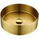 Раковина-чаша AltroBagno Costoso AltroBagnoCostoso001005OrSp 40,2x40,2 см, накладная, золотой матовый