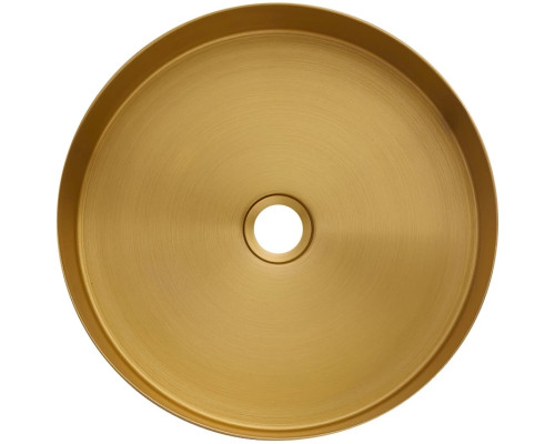 Раковина-чаша AltroBagno Costoso AltroBagnoCostoso001005OrSp 40,2x40,2 см, накладная, золотой матовый