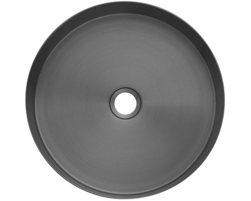 Раковина-чаша AltroBagno Costoso AltroBagnoCostoso001006MtGr 40,2x40,2 см, накладная, оружейная сталь