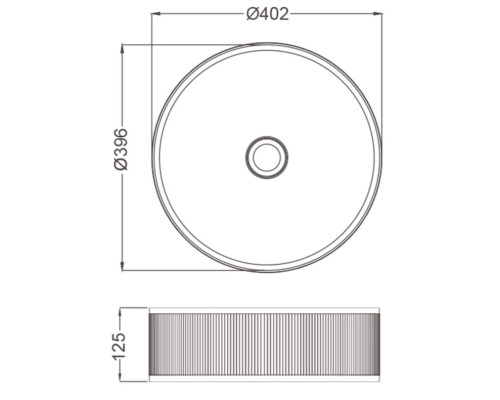 Раковина-чаша AltroBagno Costoso AltroBagnoCostoso001007RaSp 40,2x40,2 см, накладная, медь матовая