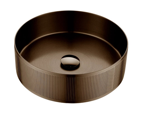 Раковина-чаша AltroBagno Costoso AltroBagnoCostoso001008BrAn 40,2x40,2 см, накладная, состаренная бронза