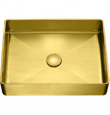 Раковина-чаша AltroBagno Accordo AltroBagnoAccordo001009OrSp 50x40 см, накладная, золотой матовый