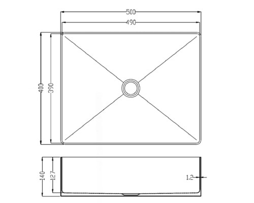 Раковина-чаша AltroBagno Accordo AltroBagnoAccordo001012BrAn 50x40 см, накладная, состаренная бронза