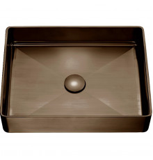 Раковина-чаша AltroBagno Accordo AltroBagnoAccordo001012BrAn 50x40 см, накладная, состаренная бронза