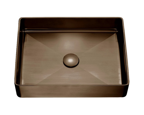 Раковина-чаша AltroBagno Accordo AltroBagnoAccordo001012BrAn 50x40 см, накладная, состаренная бронза