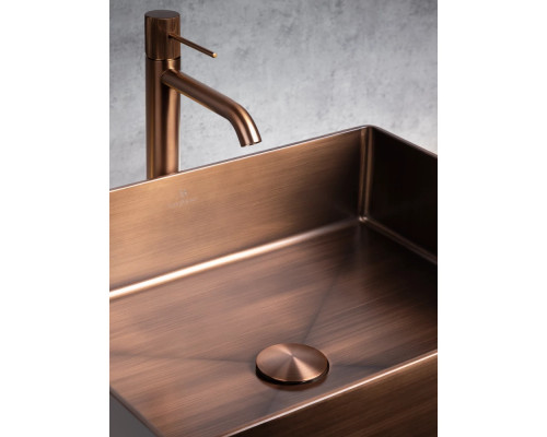 Раковина-чаша AltroBagno Accordo AltroBagnoAccordo001012BrAn 50x40 см, накладная, состаренная бронза