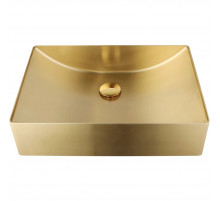 Раковина-чаша AltroBagno Futuro AltroBagnoFuturo001013OrSp 49,6x34,6 см, накладная, золотой матовый