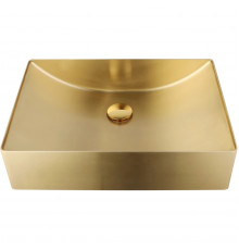 Раковина-чаша AltroBagno Futuro AltroBagnoFuturo001013OrSp 49,6x34,6 см, накладная, золотой матовый