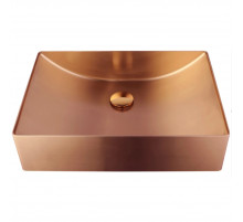 Раковина-чаша AltroBagno Futuro AltroBagnoFuturo001015RaSp 49,6x34,6 см, накладная, медь матовая