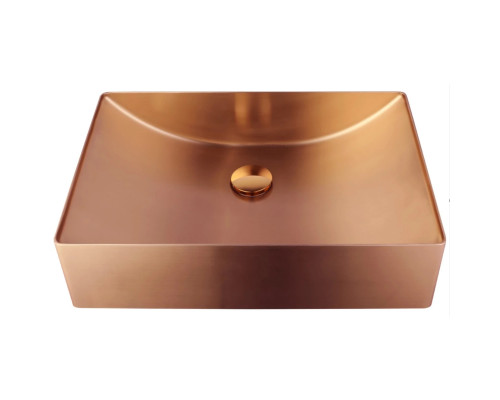 Раковина-чаша AltroBagno Futuro AltroBagnoFuturo001015RaSp 49,6x34,6 см, накладная, медь матовая
