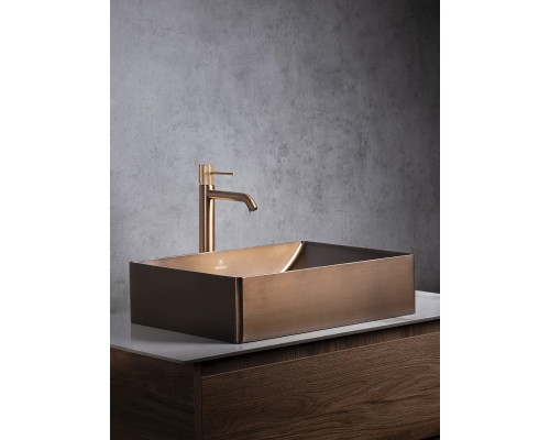 Раковина-чаша AltroBagno Futuro AltroBagnoFuturo001016BrAn 49,6x34,6 см, накладная, состаренная бронза