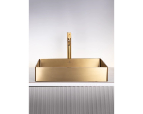 Раковина-чаша AltroBagno Astro AltroBagnoAstro001017OrSp 51x36 см, накладная, золотой матовый