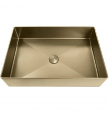 Раковина-чаша AltroBagno Astro AltroBagnoAstro001017OrSp 51x36 см, накладная, золотой матовый