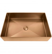 Раковина-чаша AltroBagno Astro AltroBagnoAstro001019RaSp 51x36 см, накладная, медь матовая