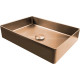 Раковина-чаша AltroBagno Astro AltroBagnoAstro001019RaSp 51x36 см, накладная, медь матовая