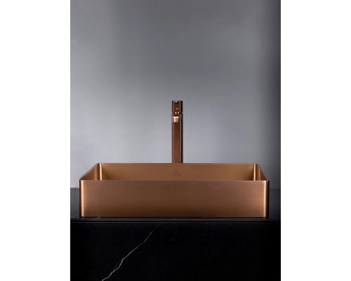 Раковина-чаша AltroBagno Astro AltroBagnoAstro001019RaSp 51x36 см, накладная, медь матовая