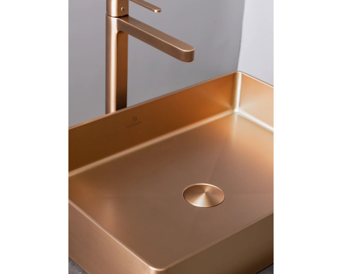 Раковина-чаша AltroBagno Astro AltroBagnoAstro001019RaSp 51x36 см, накладная, медь матовая