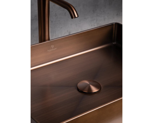 Раковина-чаша AltroBagno Astro AltroBagnoAstro001020BrAn 51x36 см, накладная, состаренная бронза