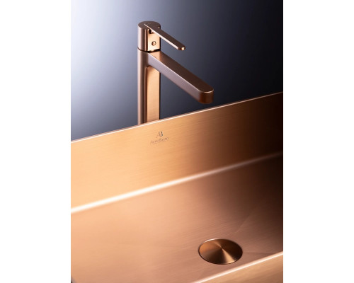 Раковина-чаша AltroBagno Solido AltroBagnoSolido001023RaSp 60x40 см, накладная, медь матовая